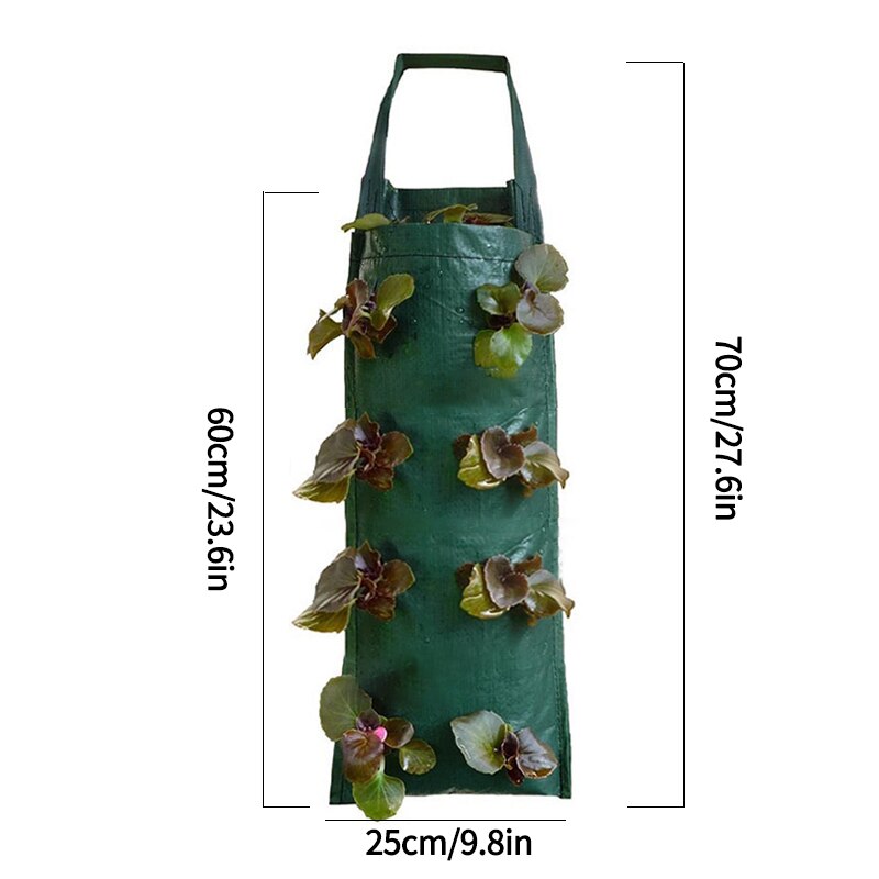 Hanging Grow Bag Strawberry / Flower Planter
